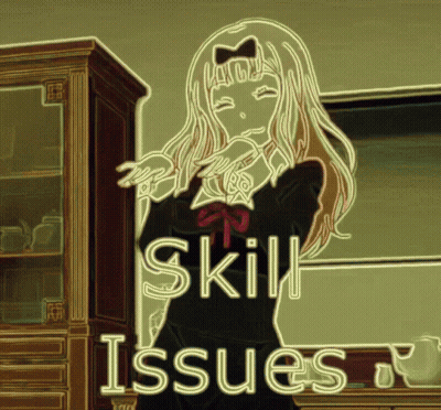 Girl With Skill Issues GIF