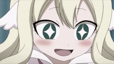 Girl With Star In Eyes GIF