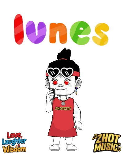 Girl With Sunglasses And Zhotcita Shirt Sticker