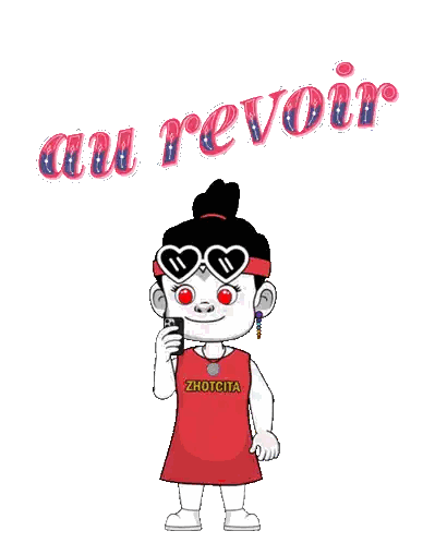 Girl With Sunglasses Zhoucita Sticker
