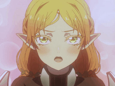 Girl With Surprised Look And Green Eyes GIF