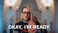 Girl With Tattoo Okay Im Ready GIF