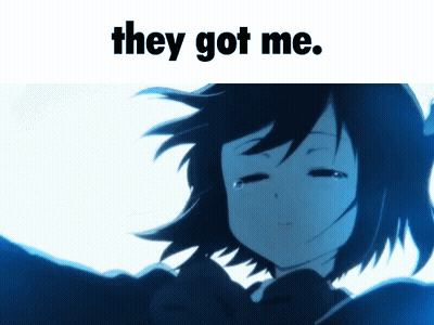 Girl With They Got Me Text GIF