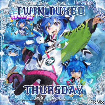 Girl With Twin Turbo Thursday GIF