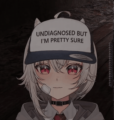 Girl With Undiagnosed But I'm Pretty Sure Hat GIF