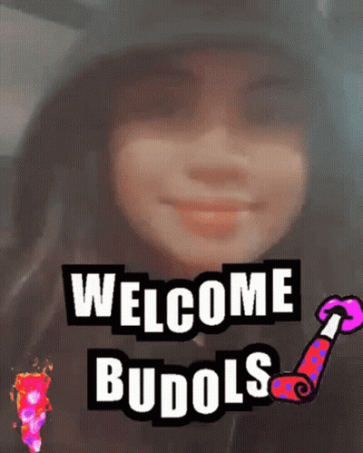 Girl With Welcome Budols GIF