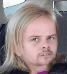 Girl With Whaaaat Face GIF