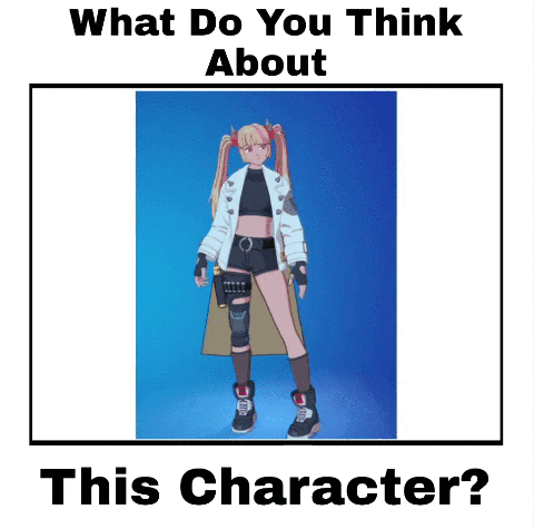 Girl With What Do You Think About This Character GIF