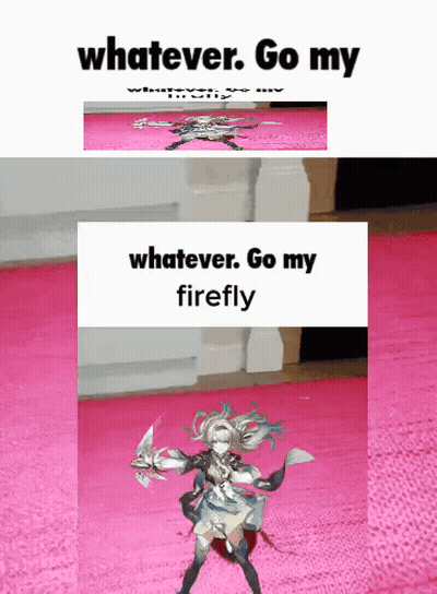 Girl With Whatever Go My Firefly GIF
