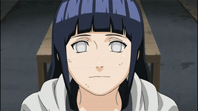 Girl With White Eyes And Black Hair GIF
