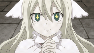 Girl With White Hair And Green Eyes Star In Eye GIF
