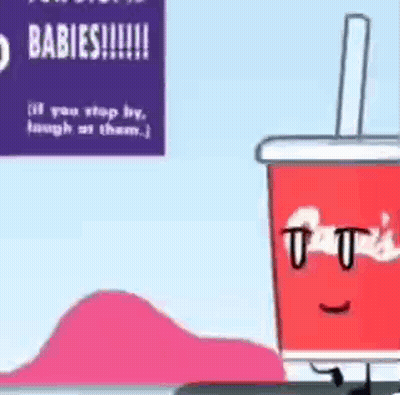Girl With White Hair And Pigtails At Bookshelf GIF