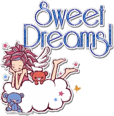 Girl With Wings Sleeping On Cloud Sticker