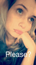 Girl Wondering With Pouty Face GIF