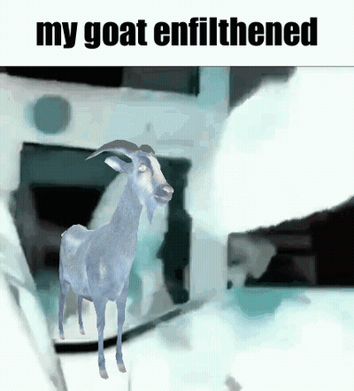 Girl You Are The Goat And My Friend GIF