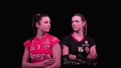 Girls Acting Like Fighting GIF