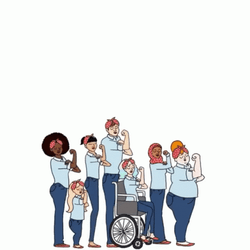 Girls Can Have International Women's Day GIF