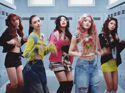 Girls Dancing In Locker Room With EEE GIF