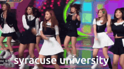 Girls Dancing On Stage Syracuse University GIF