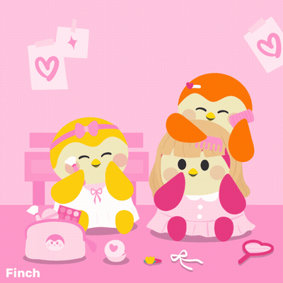 Girls Day With Penguins GIF
