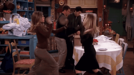 Girls Fighting And Throwing Baby Punches GIF