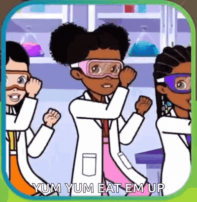 Girls In Lab Coats Dancing GIF