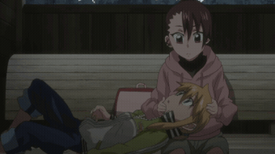 Girls In Pink Hoodie And Green Shirt GIF