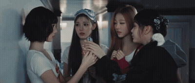 Girls Looking At Cell Phone GIF
