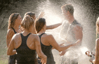 Girls On Man Wet Tshirt  GIF