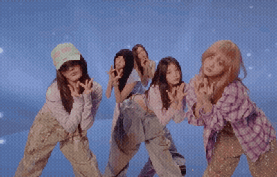 Girls Posing With I Love You Hat GIF