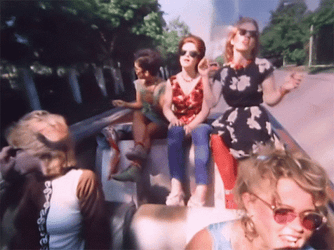 Girls Trip Summer Tour Car Ride GIF