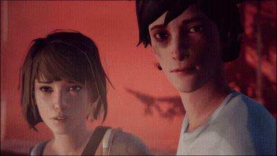 Girls With Blue And Brown Hair Got Too Freaky GIF