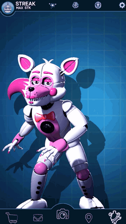 Girly Golden Freddy GIF
