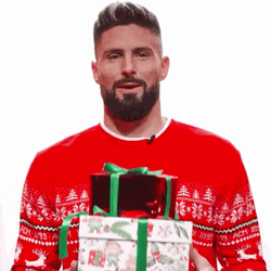 Giroud Being Thankful For The Gifts GIF