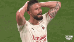 Giroud Feeling Tired On Game GIF