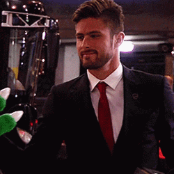 Giroud In Formal Attire GIF