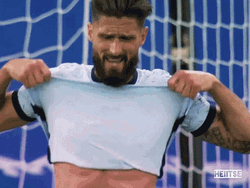 Giroud Shows Frustration On Game GIF