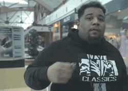 Give Me Money Thief With Knife GIF