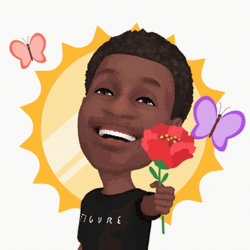 Giving Flowers Avatar  GIF