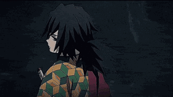 Giyu Tomioka Walk Out GIF