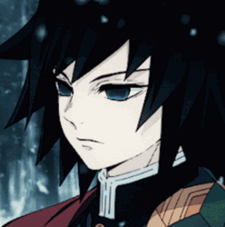 Giyu Winter Snow Animation GIF