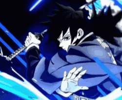 Giyuu Water Breathing Blade GIF