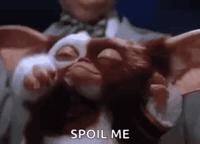 Gizmo Held By Man In Suit And Tie GIF