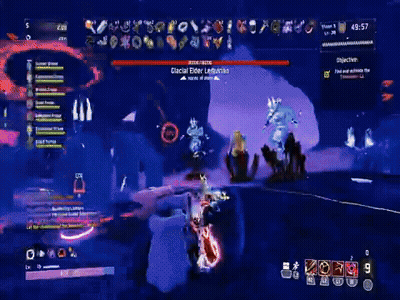 Glacial Elder Lequarian Monster Screenshot GIF