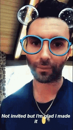 Glad I Made It Adam Levine GIF