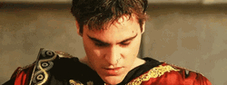 Gladiator Commodus Stare Down GIF