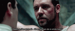 Gladiator Maximus And Commodus Confrontation GIF