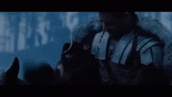 Gladiator Maximus Intense Reaction Riding Horse GIF