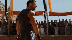 Gladiator Maximus Not Entertained GIF