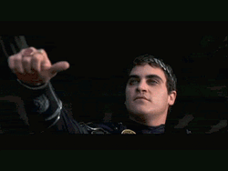 Gladiator Thumbs Down Joaquin Phoenix Slow Motion GIF